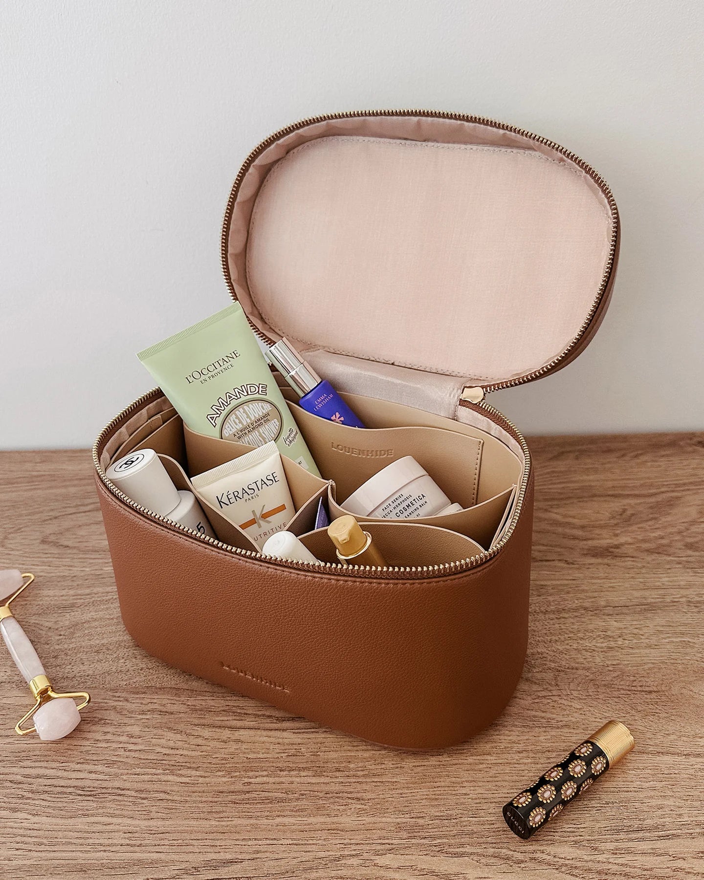 Louenhide Juliette Vanity Case - Tan