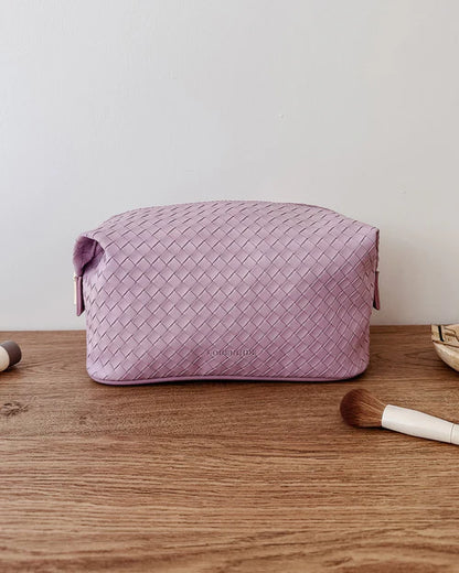 Louenhide Lucinda Woven Cosmetic Case - Lilac
