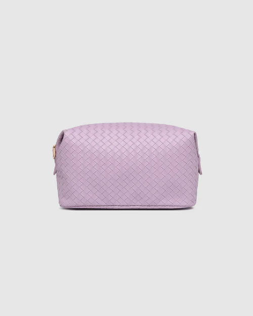 Louenhide Lucinda Woven Cosmetic Case - Lilac