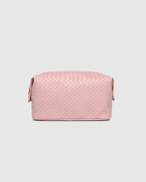 Louenhide Lucinda Woven Cosmetic Case - Pink