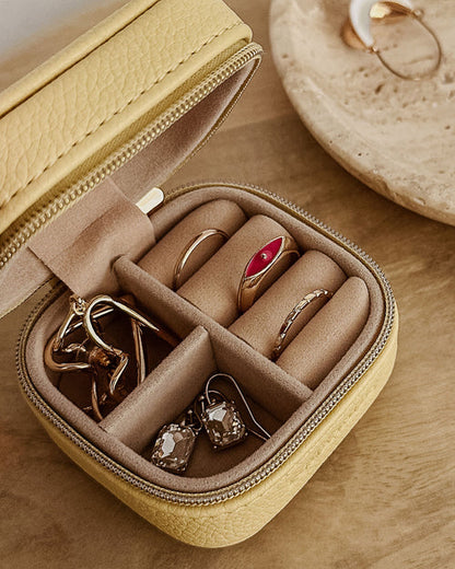 Louenhide Tottie Jewellery Box - Butter Yellow