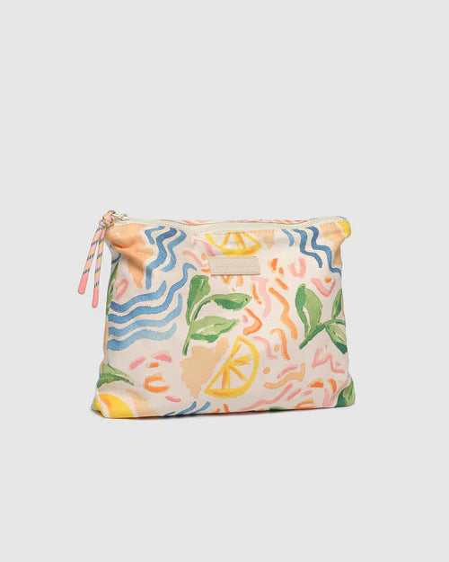 Louenhide Carly Pouch - Lemon Print