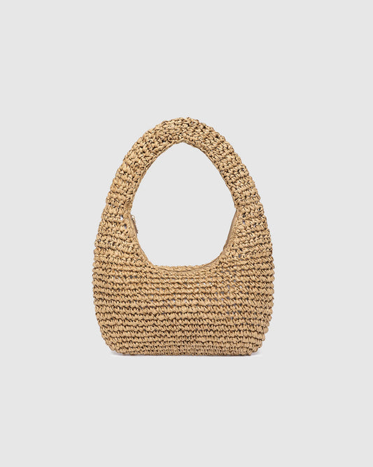 Louenhide Nellie Shoulder Bag - Natural Raffia