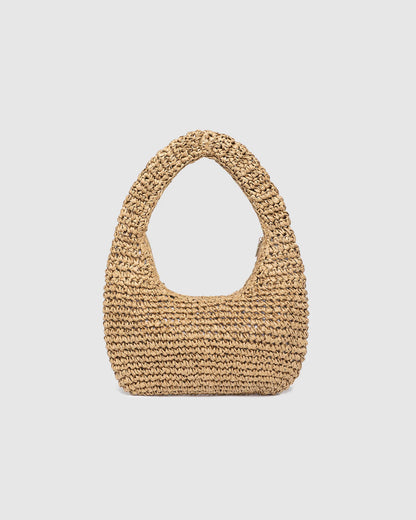 Louenhide Nellie Shoulder Bag - Natural Raffia