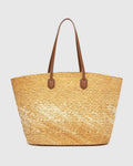 Louenhide Ava Basket Tote - Natural Raffia