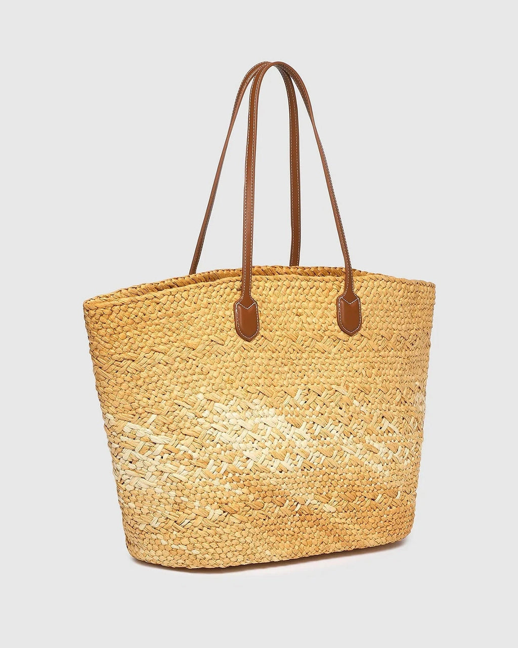 Louenhide Ava Basket Tote - Natural Raffia