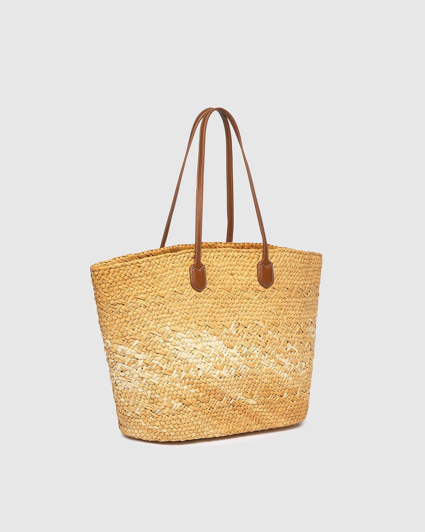 Louenhide Ava Basket Tote - Natural Raffia