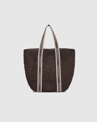 Louenhide Bali Beach Bag - Chocolate