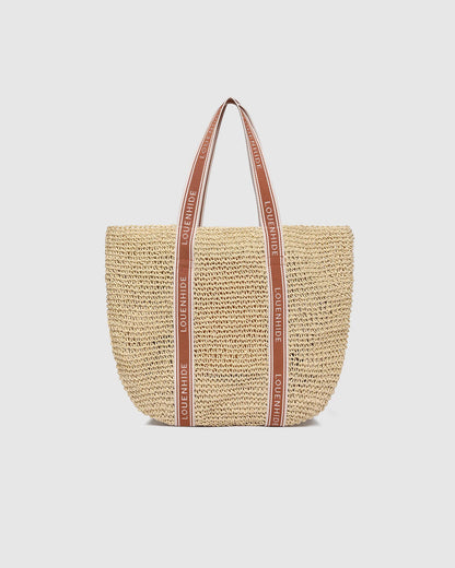 Louenhide Bali Beach Bag - Natural Tan
