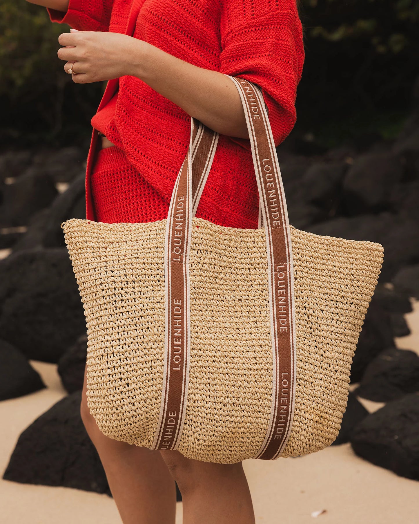 Louenhide Bali Beach Bag - Natural Tan