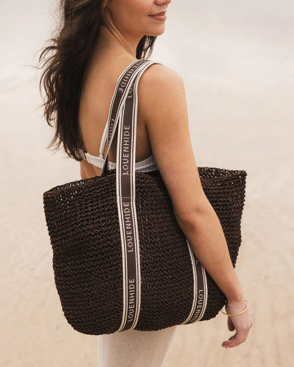 Louenhide Bali Beach Bag - Chocolate
