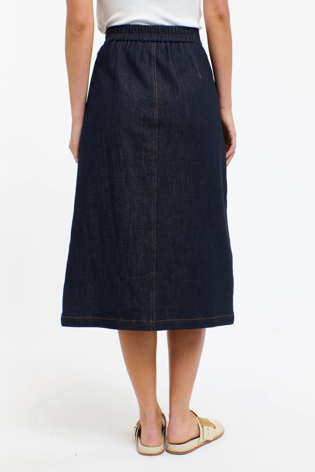 Carrie Denim Skirt - Indigo