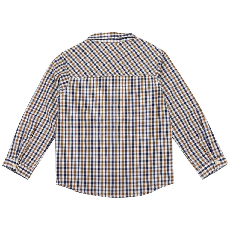 Korango Check Shirt | Beige