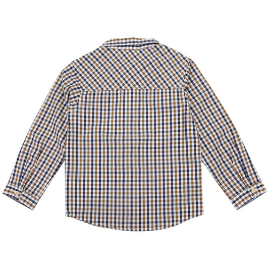 Korango Check Shirt | Beige