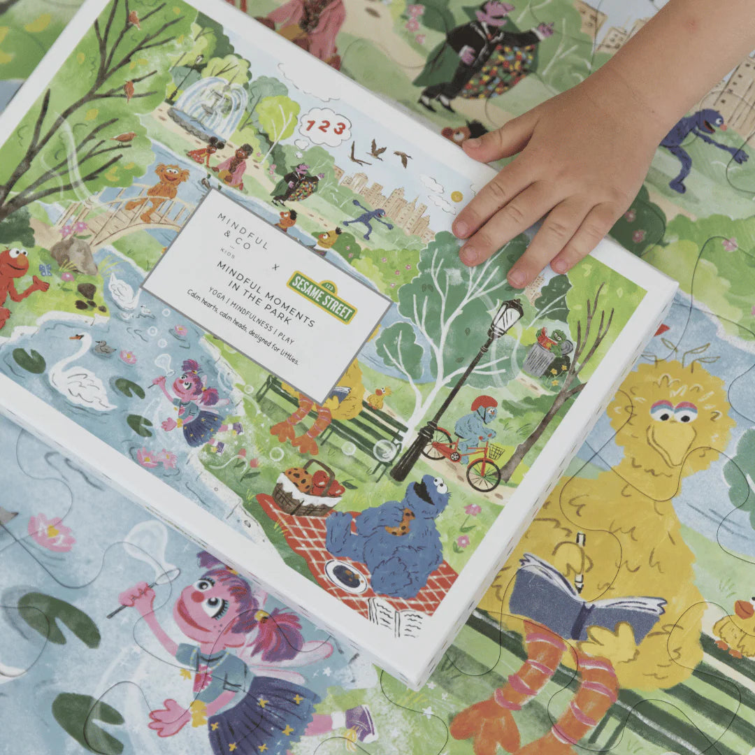 Mindful & Co. Mindful Moments with Sesame Street Floor Puzzle
