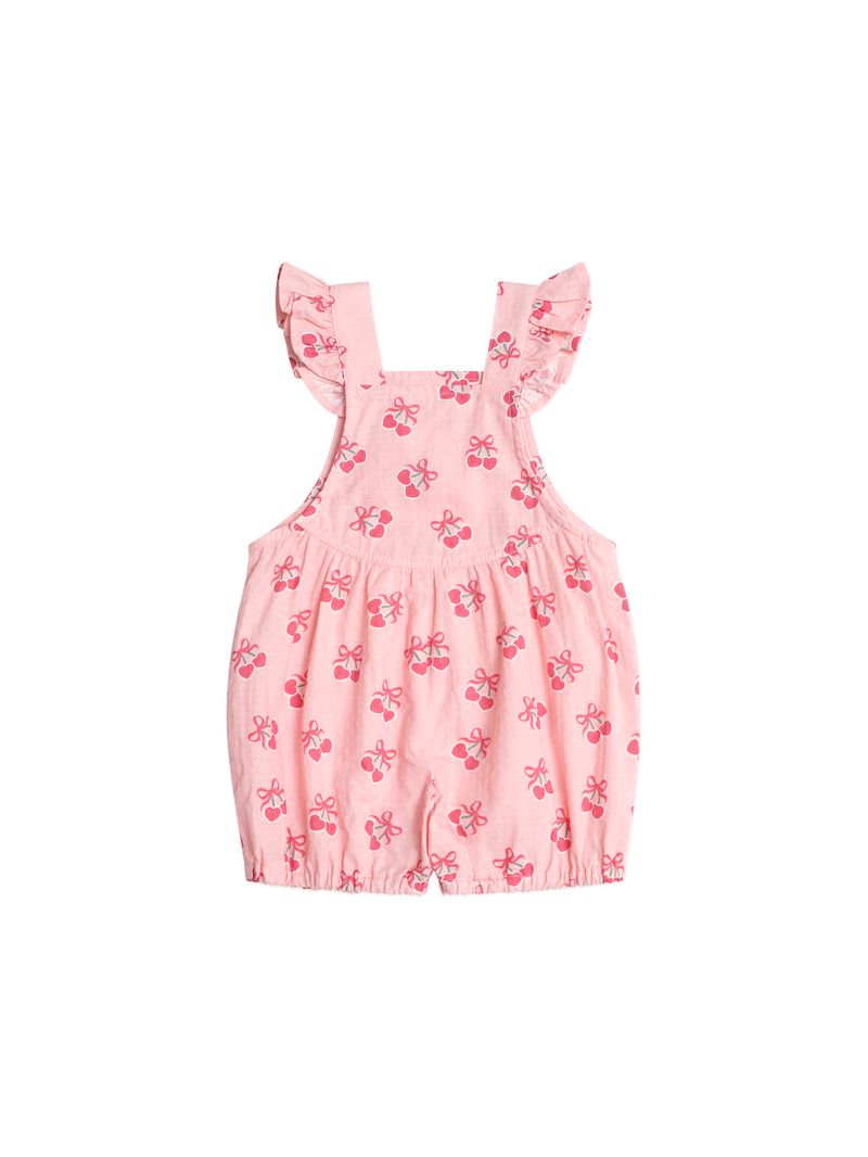Huxbaby Cherry Pie Frilly Playsuit - Apricot
