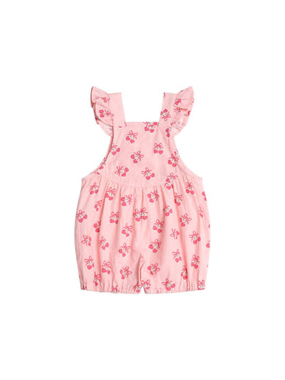 Huxbaby Cherry Pie Frilly Playsuit - Apricot