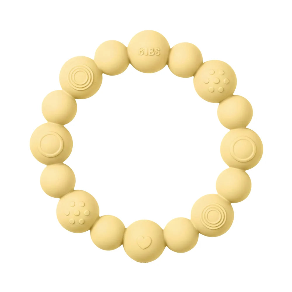 Beaded Silicone Teething Ring