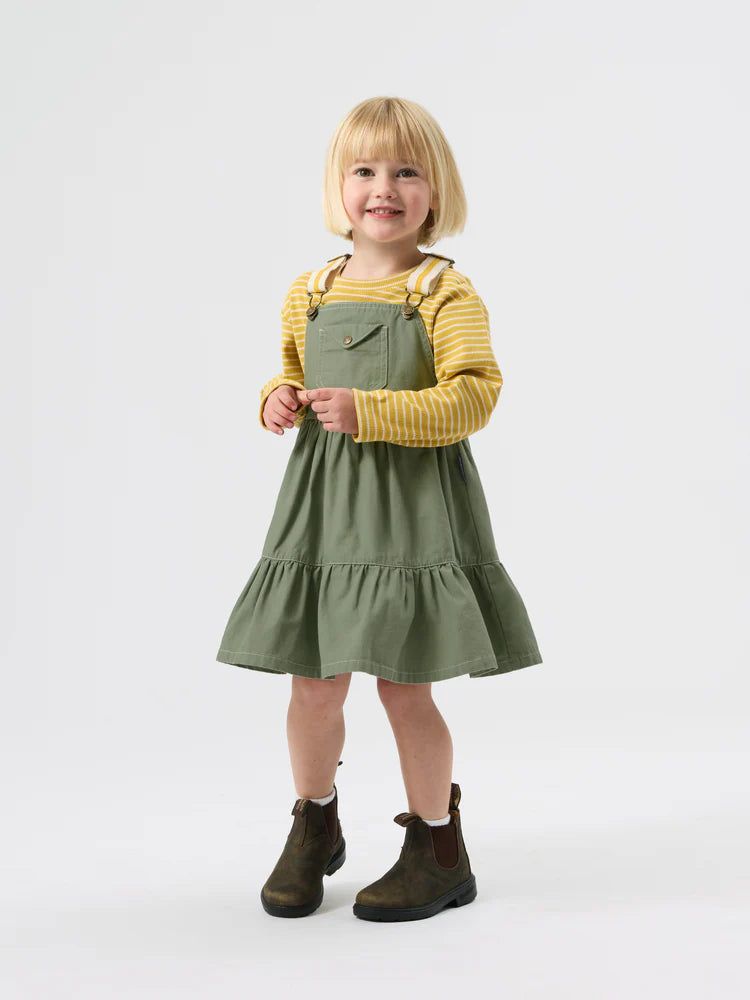 Goldie + Ace Carpenter Utility Pinafore Dress