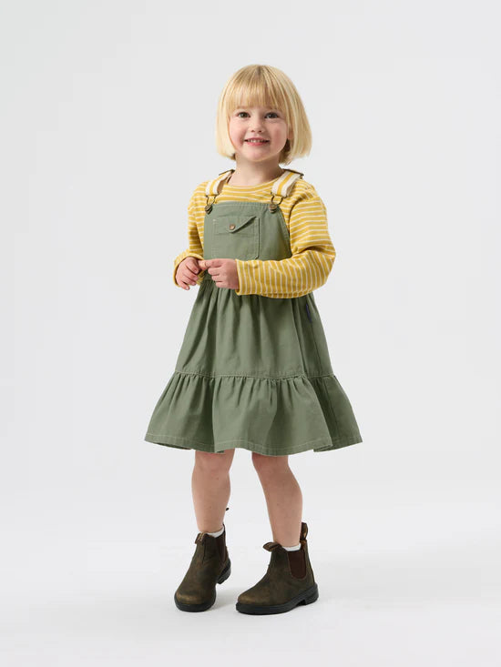 Goldie + Ace Essential Stripe Rib Top Yellow