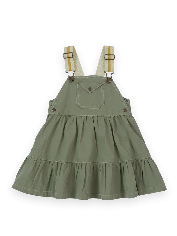 Goldie + Ace Carpenter Utility Pinafore Dress