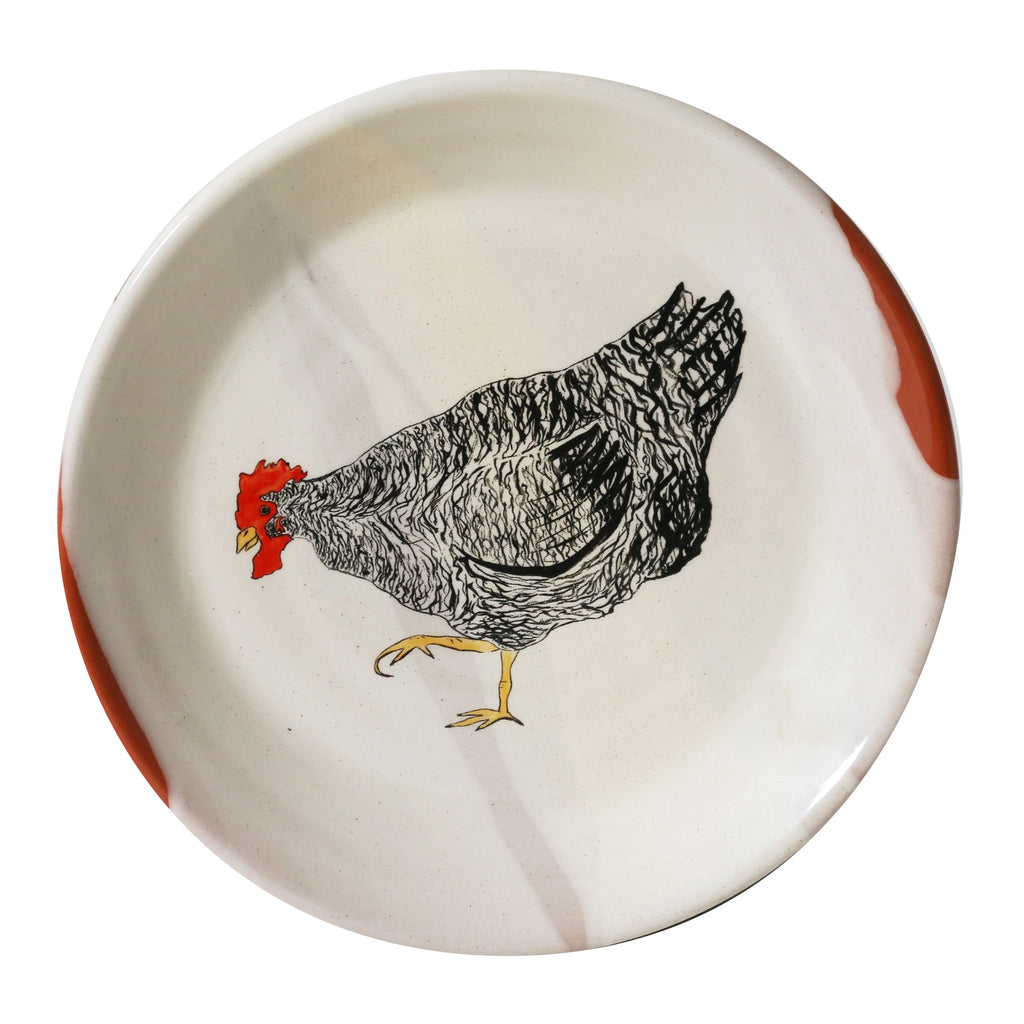 Robert Gordon Emogen's Chickens Mabel Plate 17cm