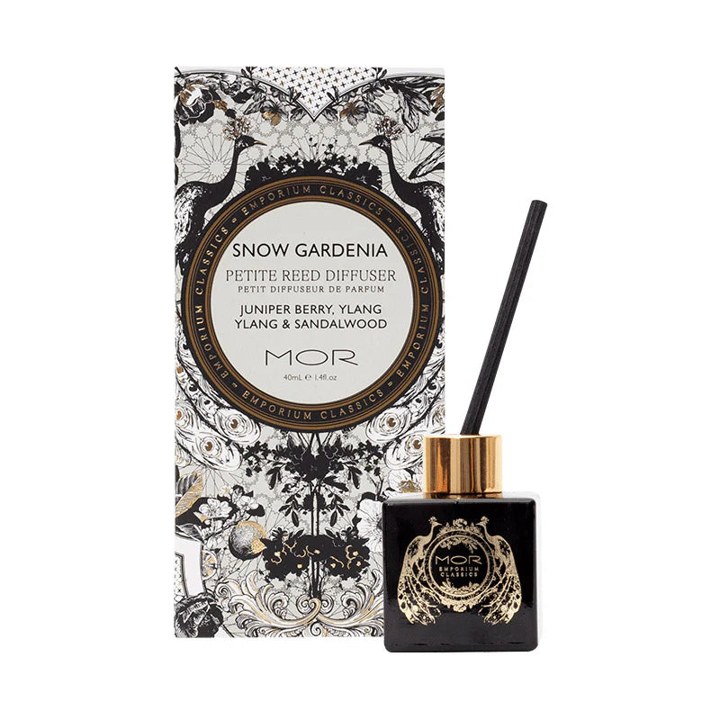 MOR Snow Gardenia Reed Diffuser