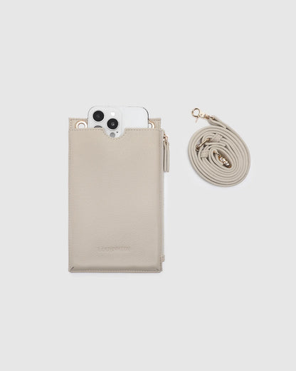 Louenhide Suki Phone Bag | Almond