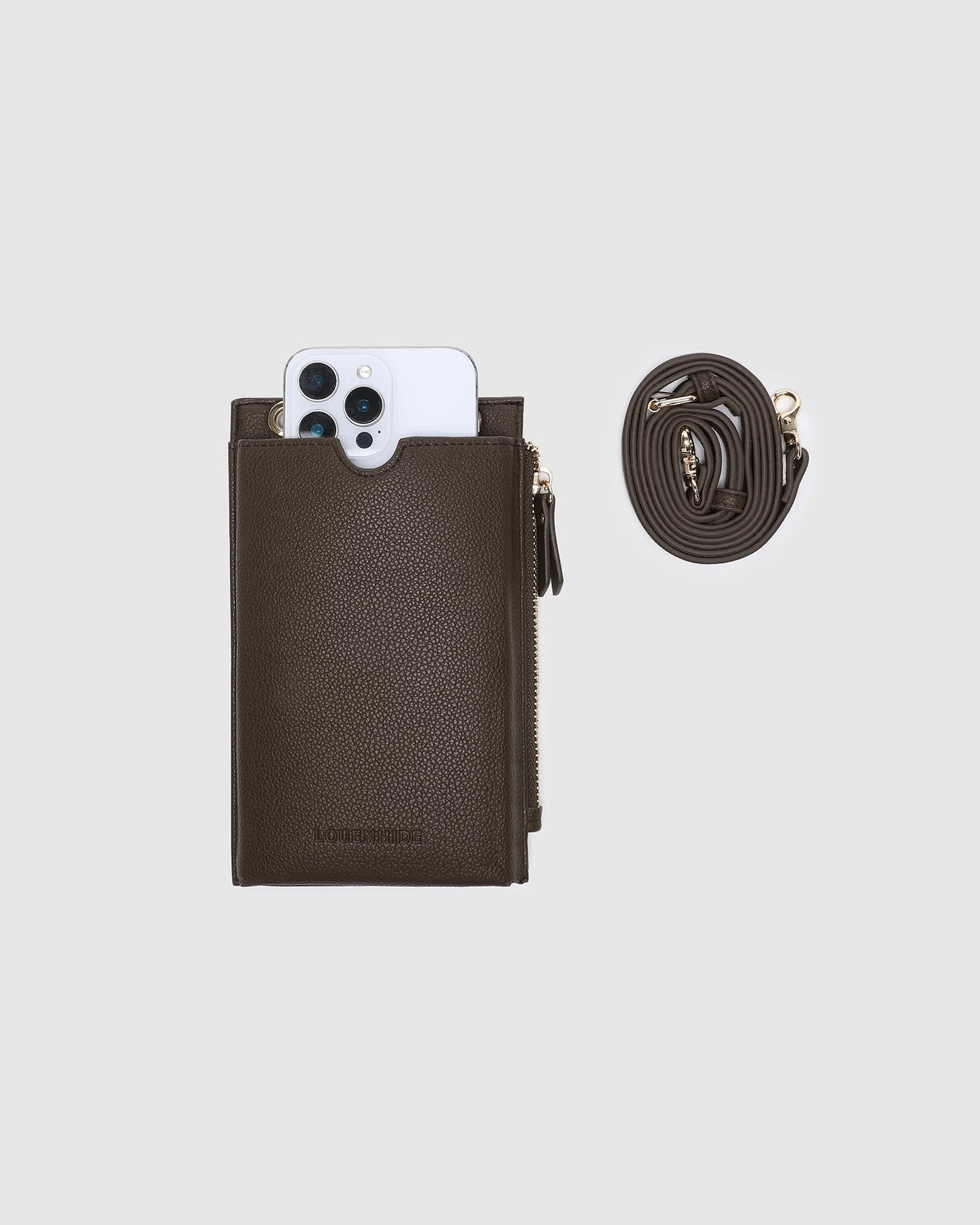 Louenhide Suki Phone Bag | Chocolate