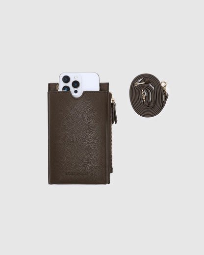 Louenhide Suki Phone Bag | Chocolate