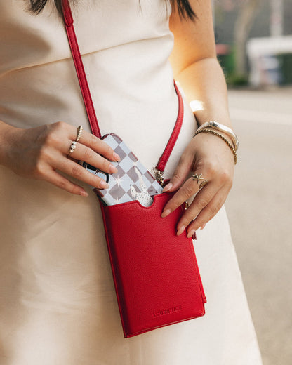 Louenhide Suki Phone Bag - Red