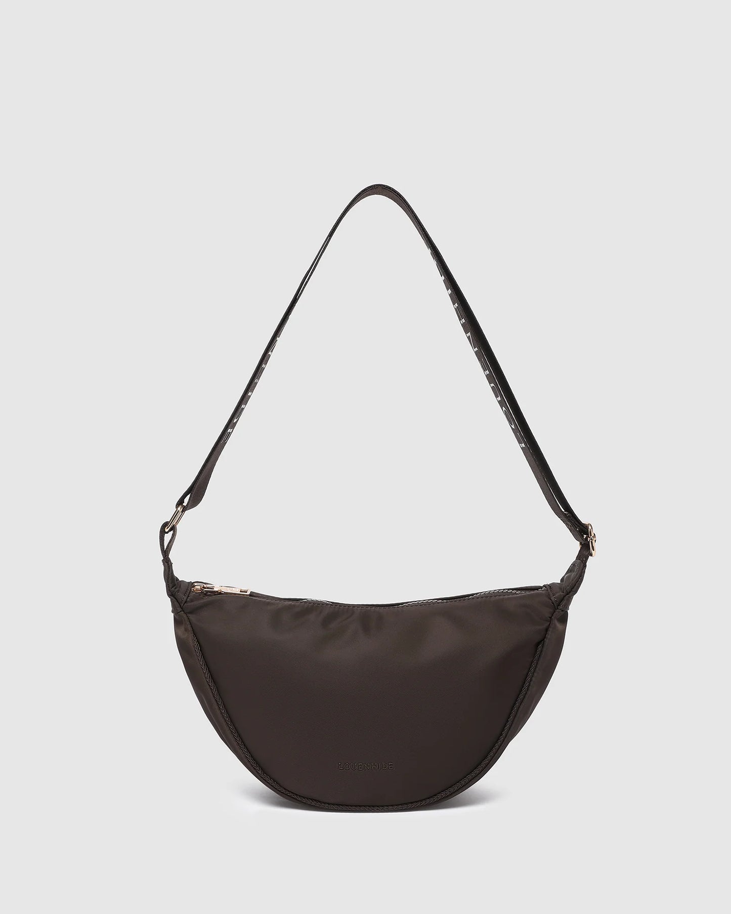 Louenhide Sylvia Nylon Crossbody Bag - Chocolate