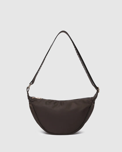 Louenhide Sylvia Nylon Crossbody Bag - Chocolate