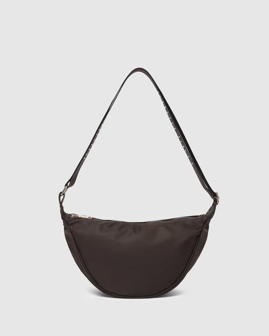 Louenhide Sylvia Nylon Crossbody Bag - Chocolate