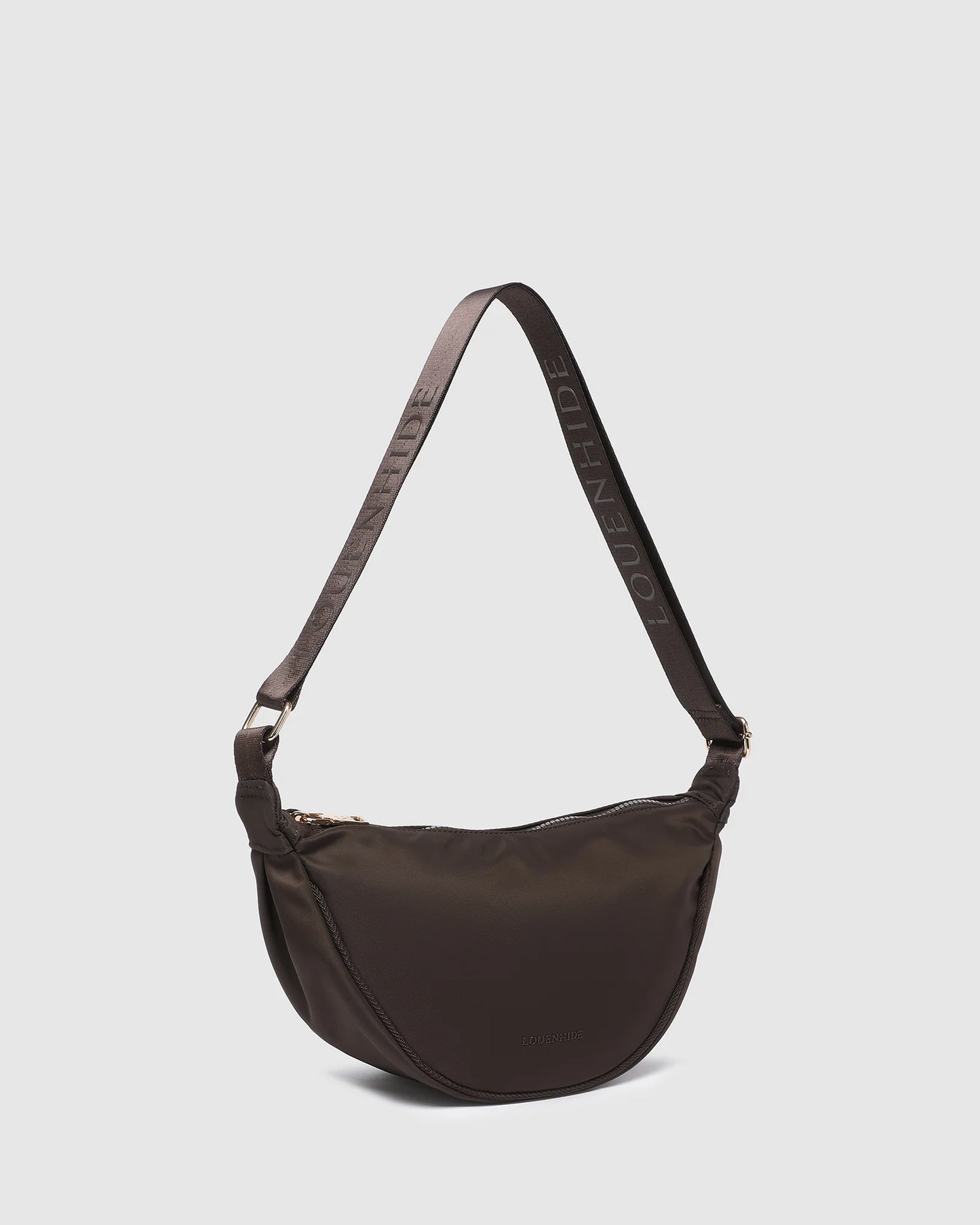 Louenhide Sylvia Nylon Crossbody Bag - Chocolate