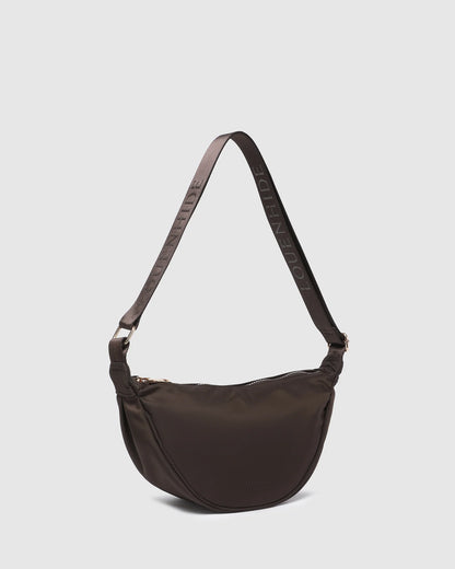 Louenhide Sylvia Nylon Crossbody Bag - Chocolate