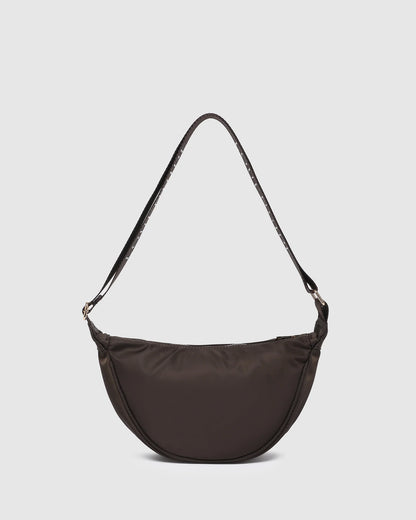 Louenhide Sylvia Nylon Crossbody Bag - Chocolate