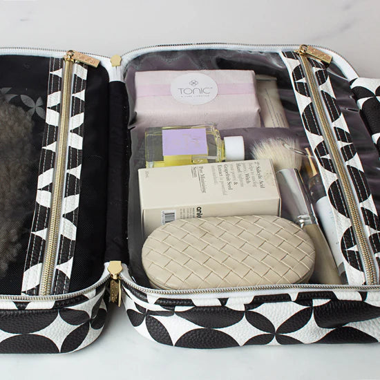 Hanging Cosmetic Bag - Iconic Pattern