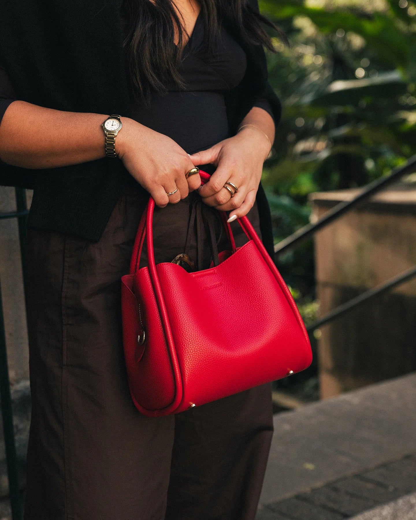 Louenhide Steffie Mini Tote Bag - Red