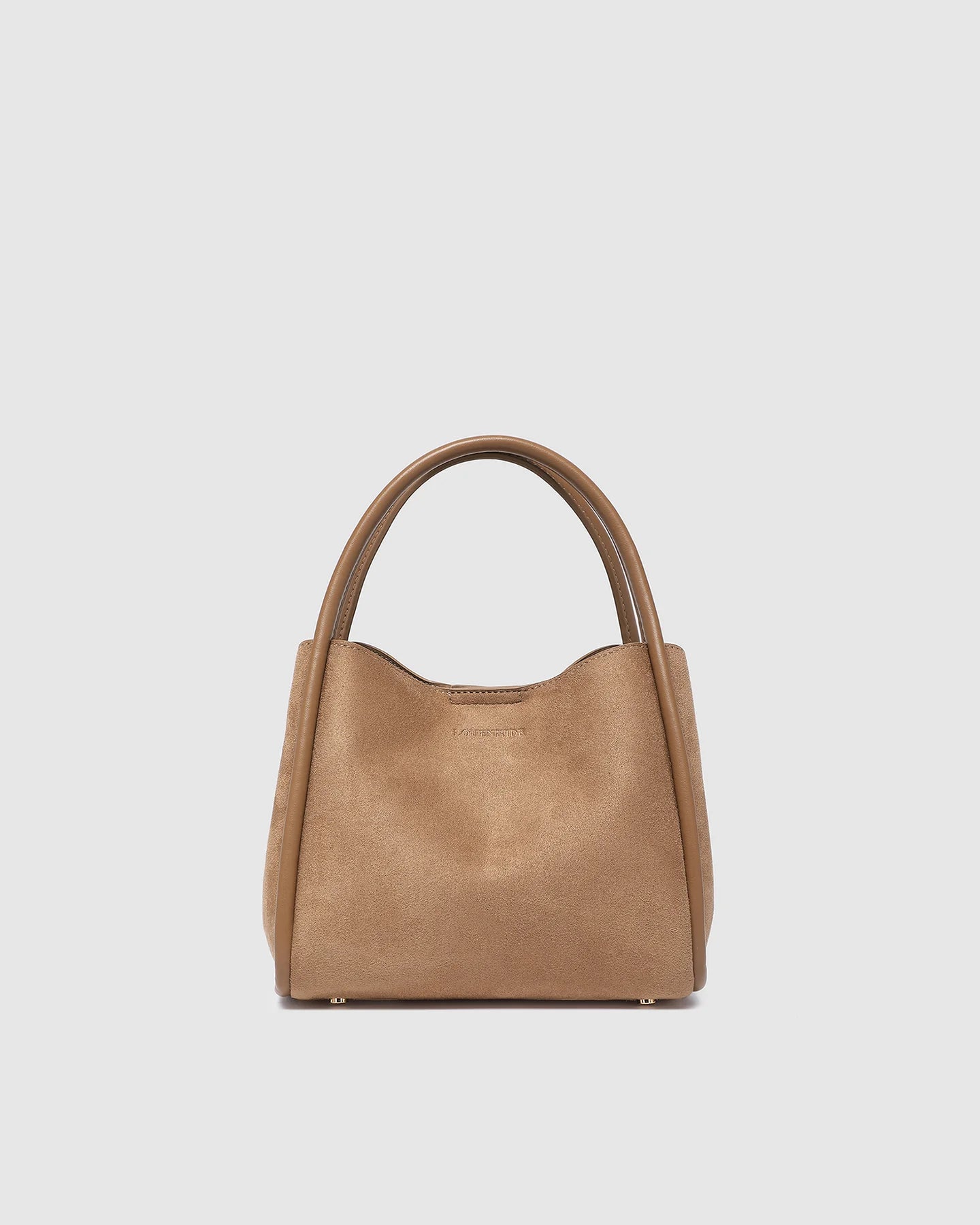 Louenhide Steffie Suedette Mini Tote Bag - Honey