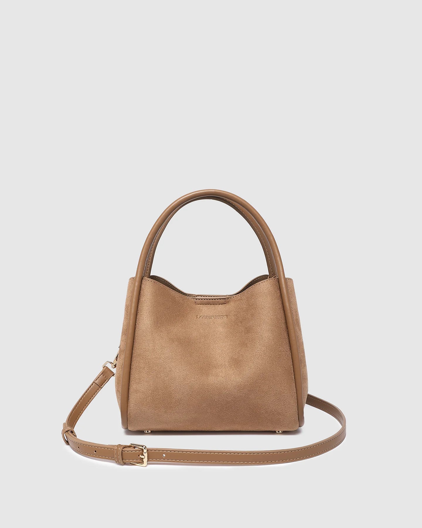 Louenhide Steffie Suedette Mini Tote Bag - Honey
