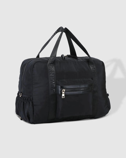 Louenhide Jenn Nylon Travel Bag - Black
