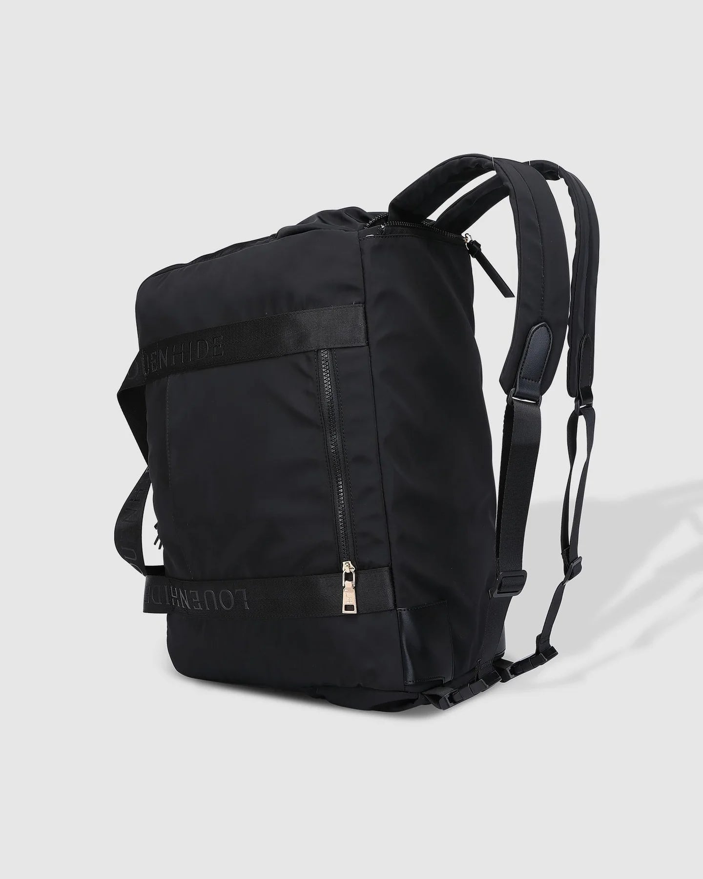 Louenhide Jenn Nylon Travel Bag - Black