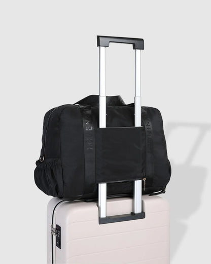 Louenhide Jenn Nylon Travel Bag - Black