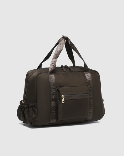Louenhide Jenn Nylon Travel Bag - Chocolate