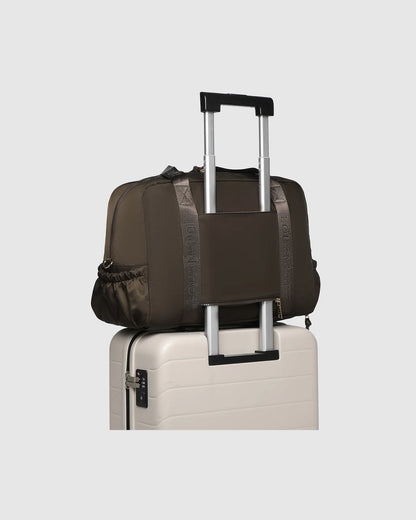 Louenhide Jenn Nylon Travel Bag - Chocolate