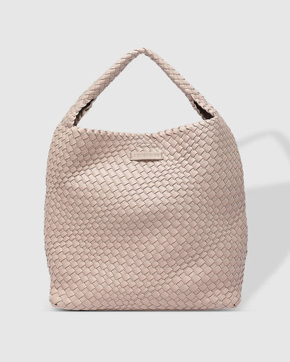 Gabby Woven Shoulder Bag | Malt
