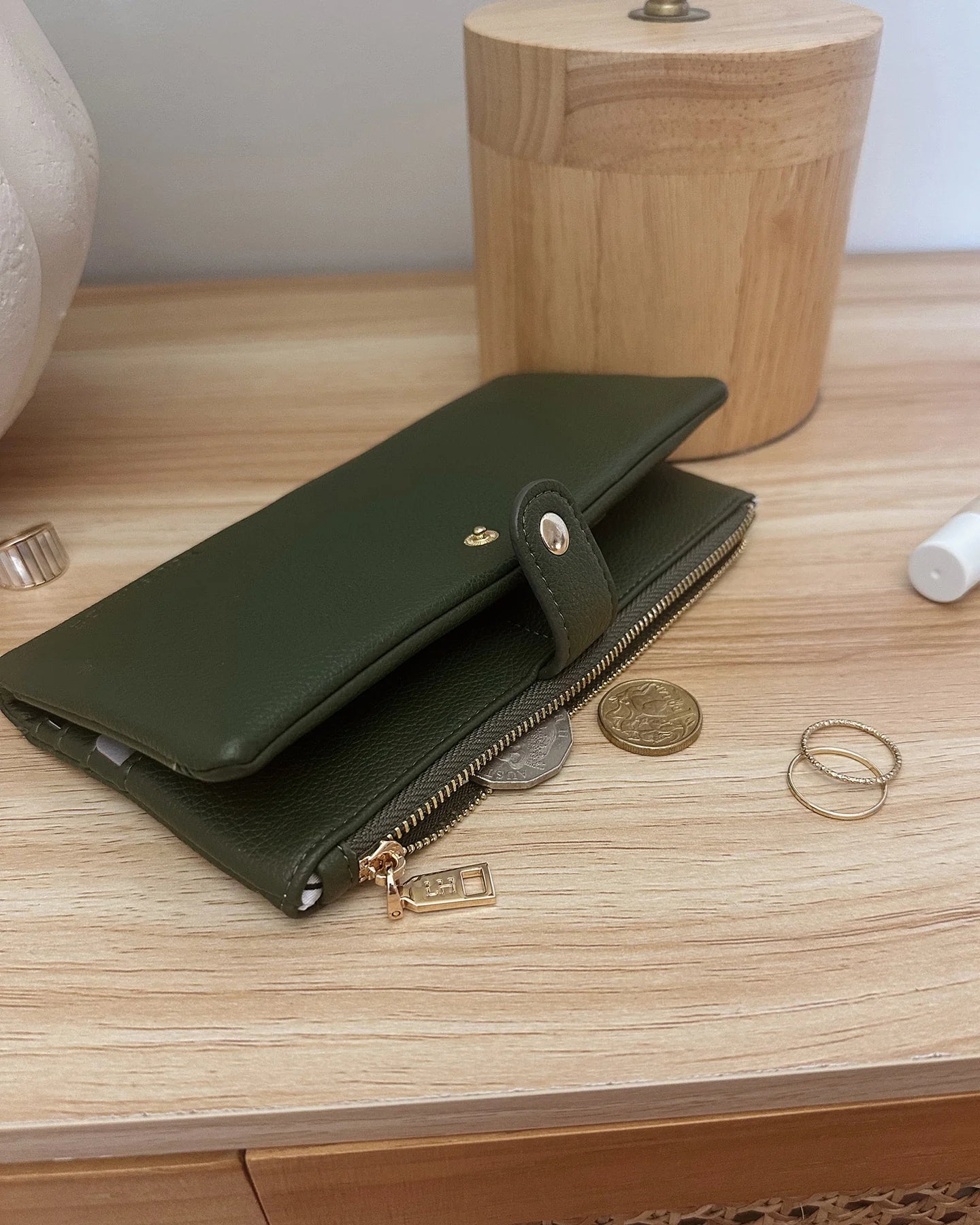 Louenhide Stella Wallet - Olive