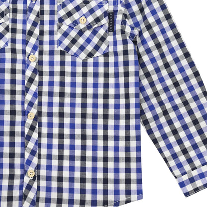 Korango Check Shirt | Navy