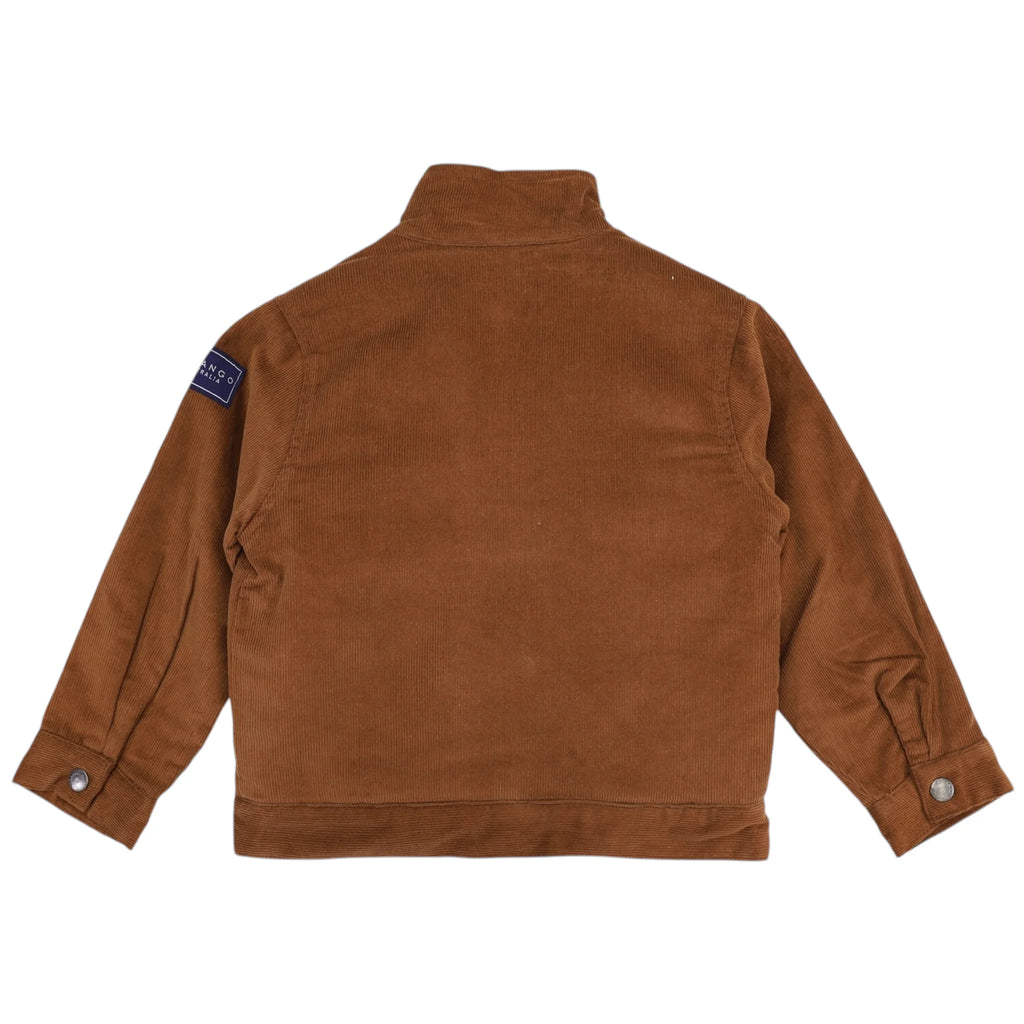 Korango Sherpa Lined Cord Jacket - Chestnut